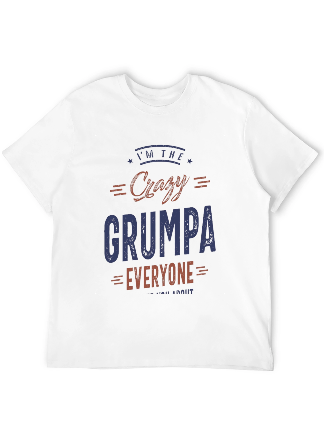 Crazy Grumpa Graphic T-Shirt