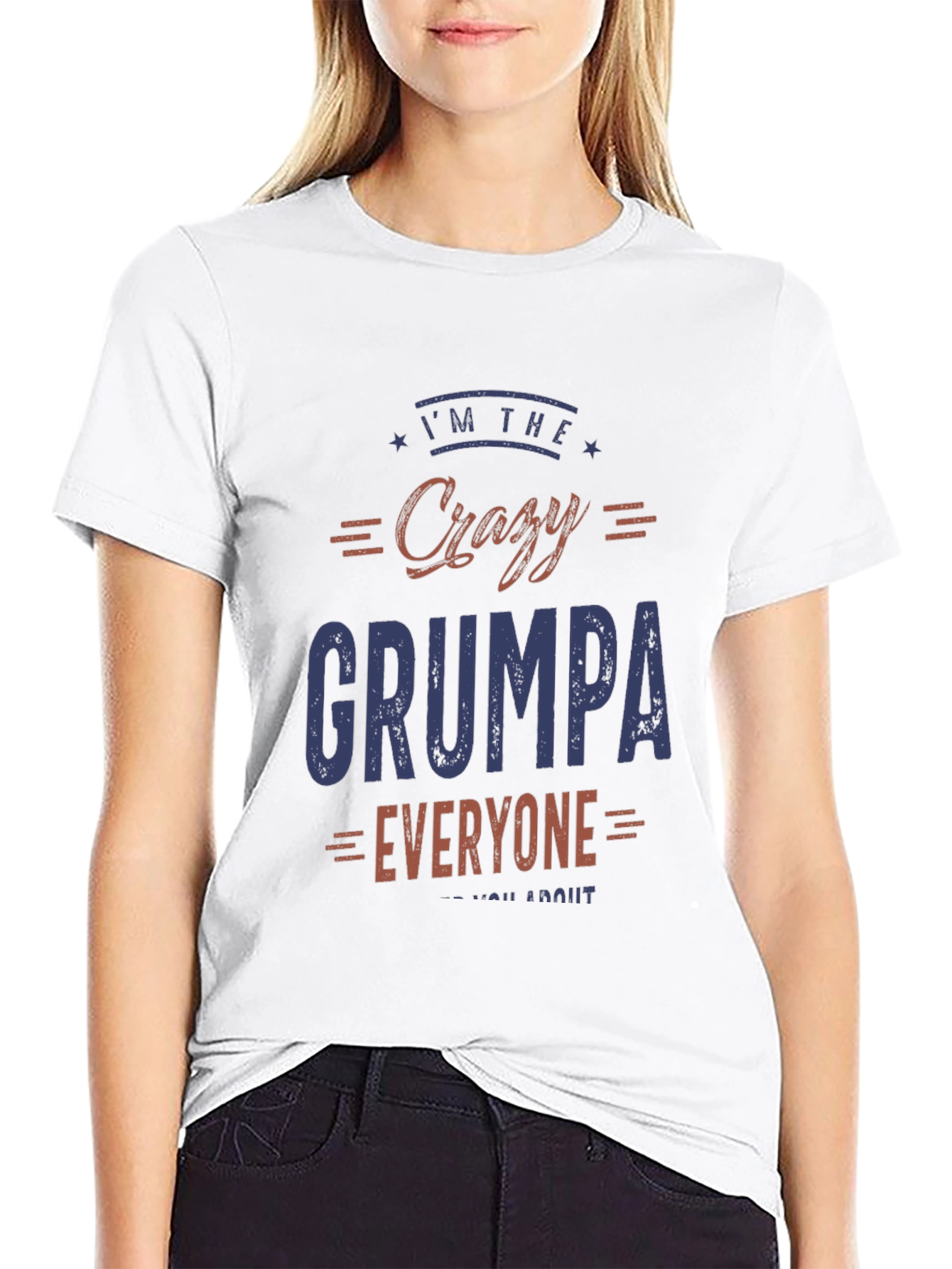 Crazy Grumpa Graphic T-Shirt