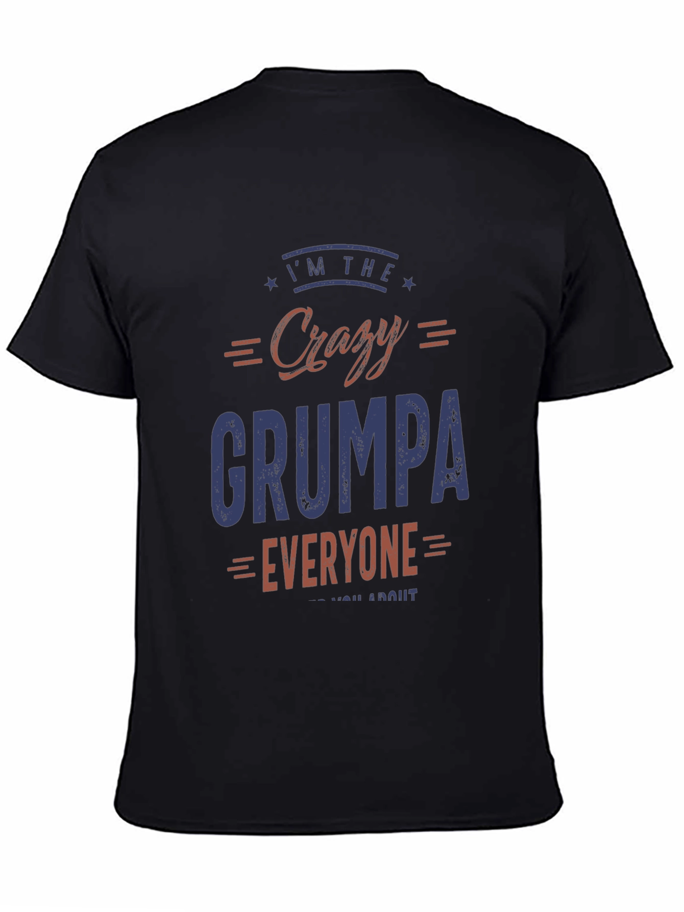 Crazy Grumpa Graphic T-Shirt