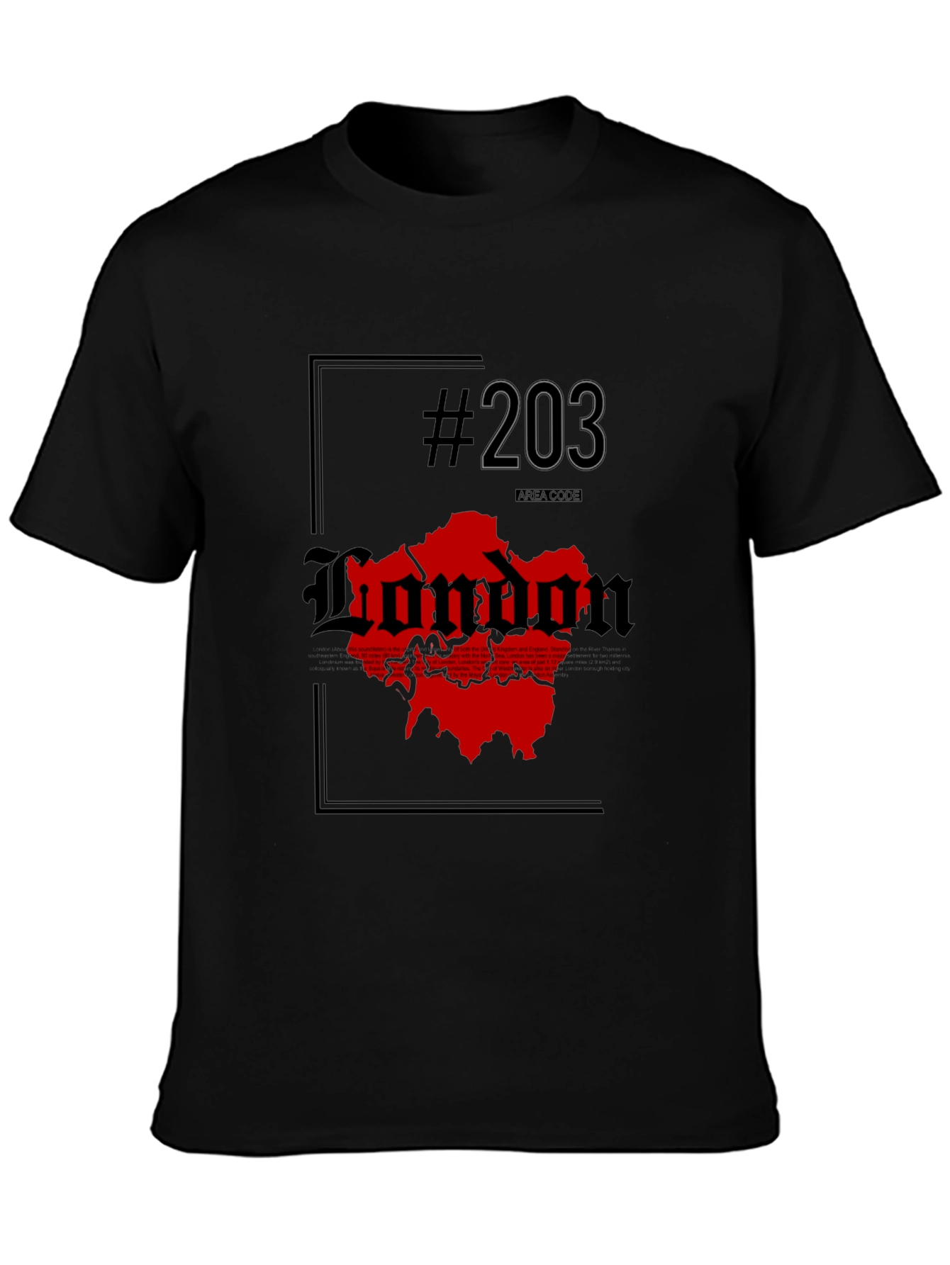 London Area Code T-Shirt