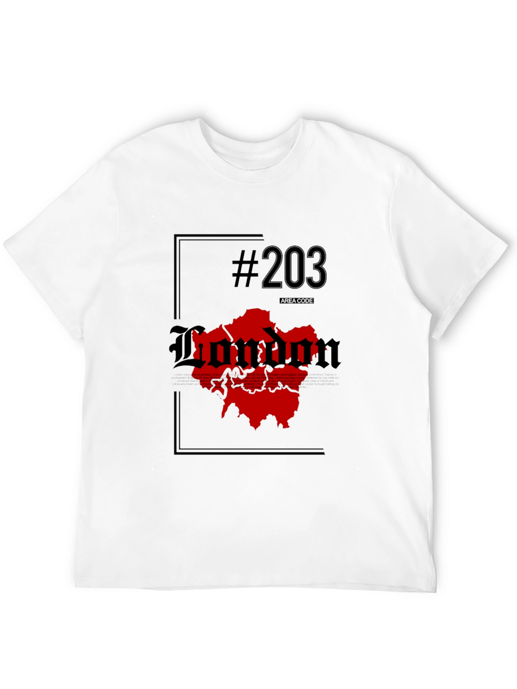 London Area Code T-Shirt