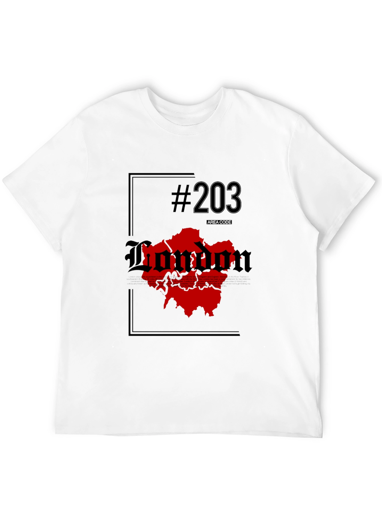 London Area Code T-Shirt