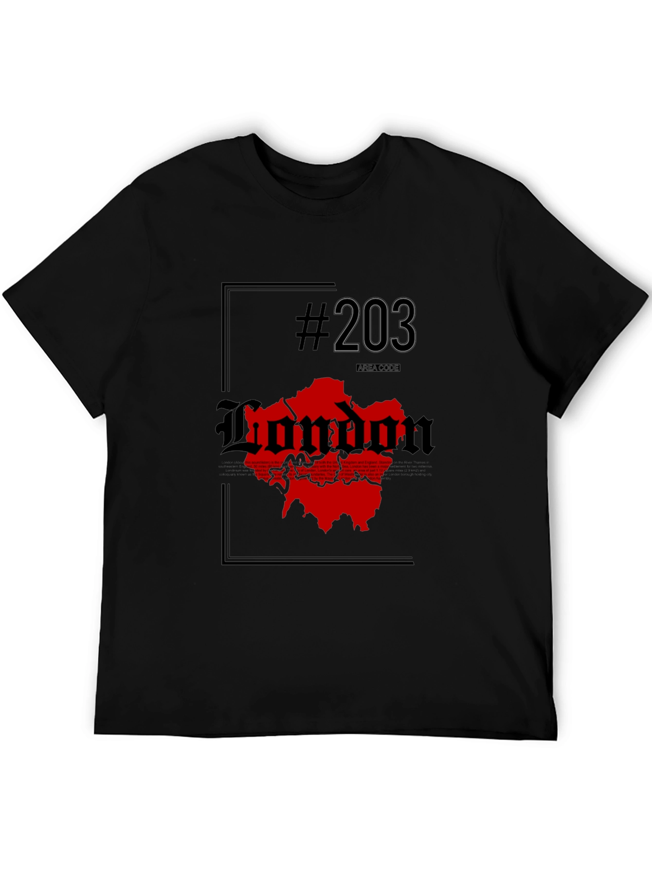 London Area Code T-Shirt