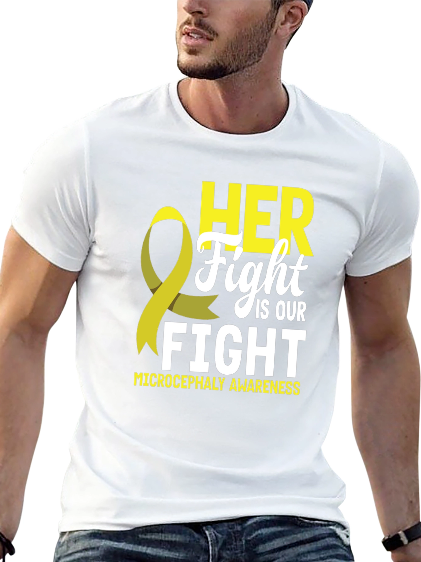 Microcephaly Awareness T-Shirt - HER Fight IS OUR Fight