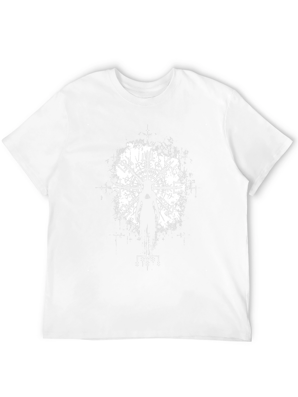 Viking Symbol T-Shirt - Black Graphic Tee