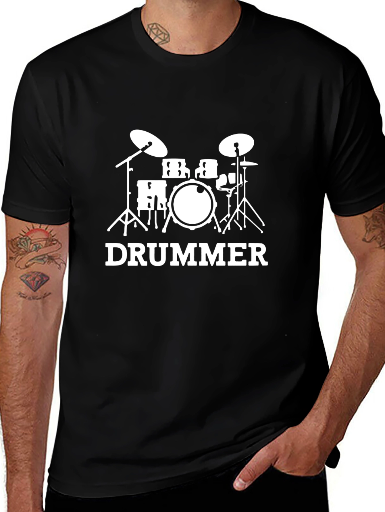 Drummer T-Shirt - Band Music Lover Tee