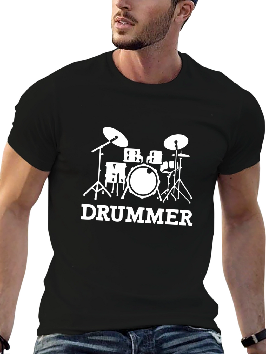 Drummer T-Shirt - Band Music Lover Tee