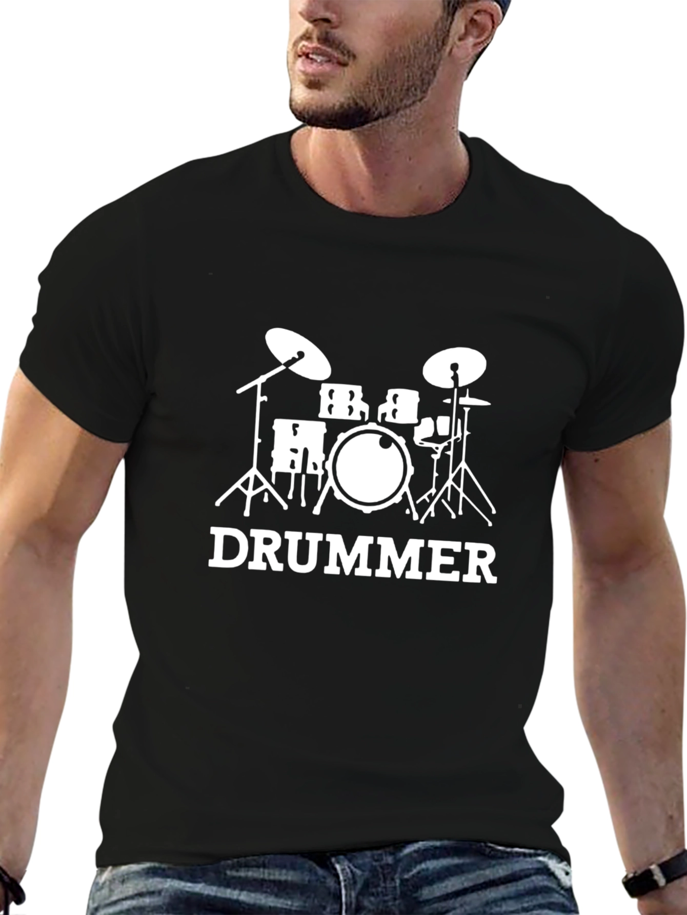 Drummer T-Shirt - Band Music Lover Tee