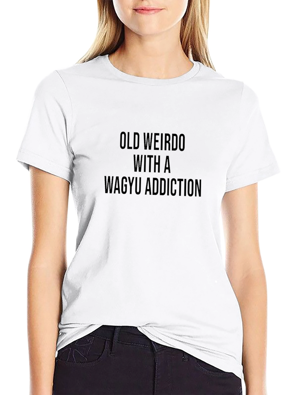 Old Weirdo Wagyu Addict Black T-Shirt