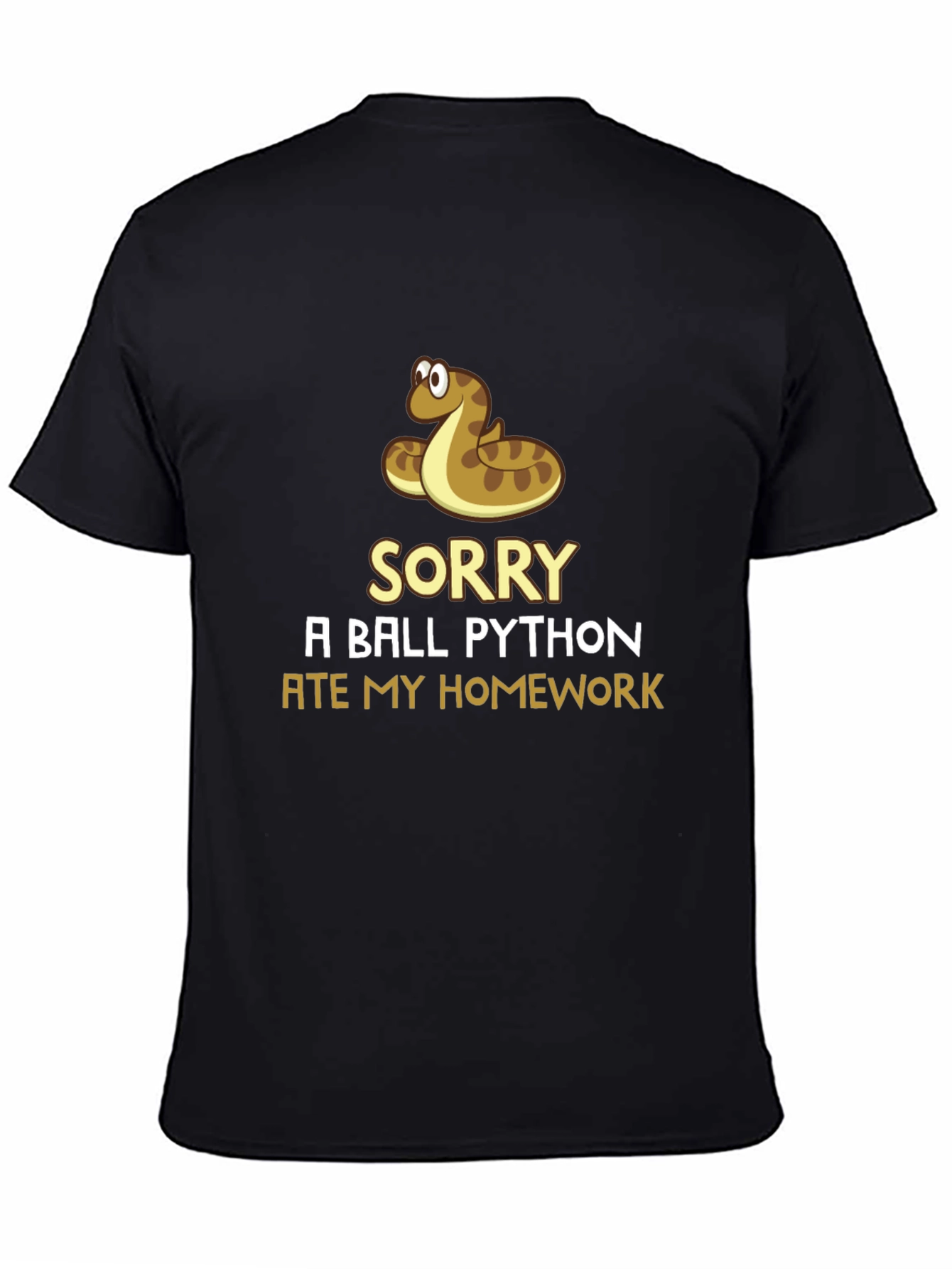 Funny Snake Ate My Homework T-Shirt