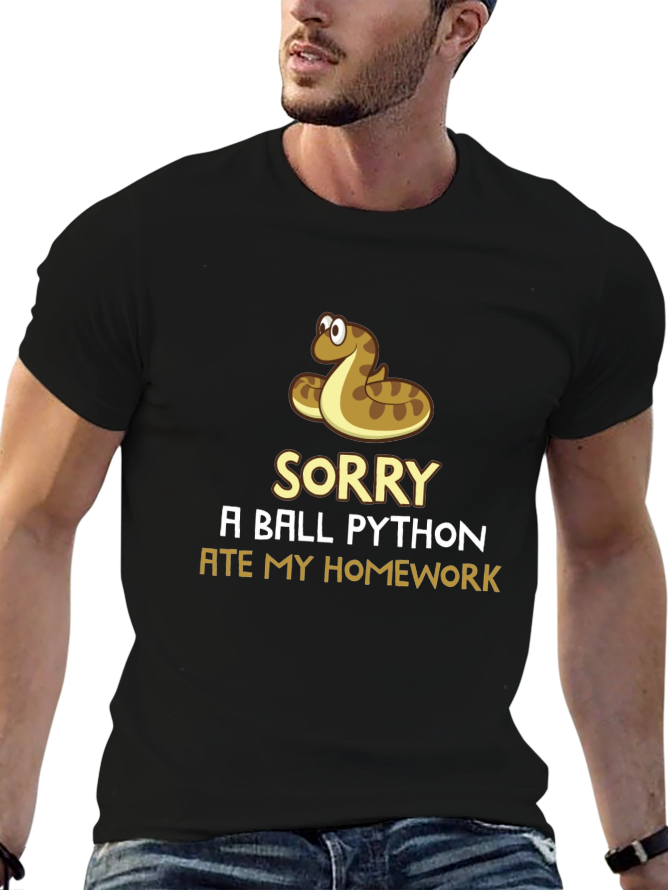 Funny Snake Ate My Homework T-Shirt