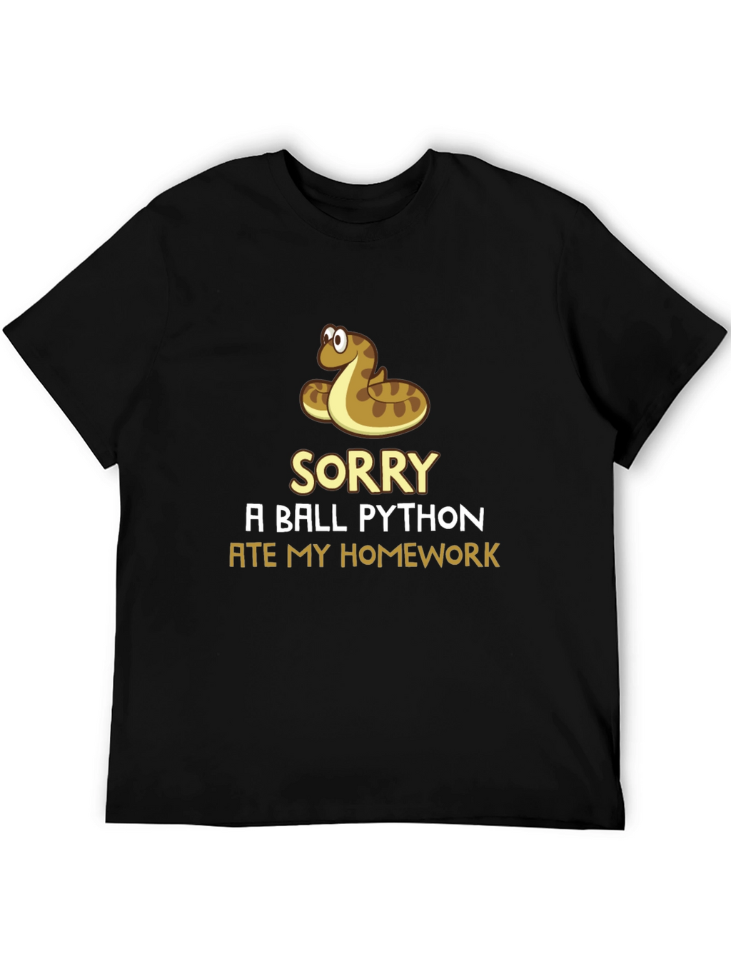 Funny Snake Ate My Homework T-Shirt