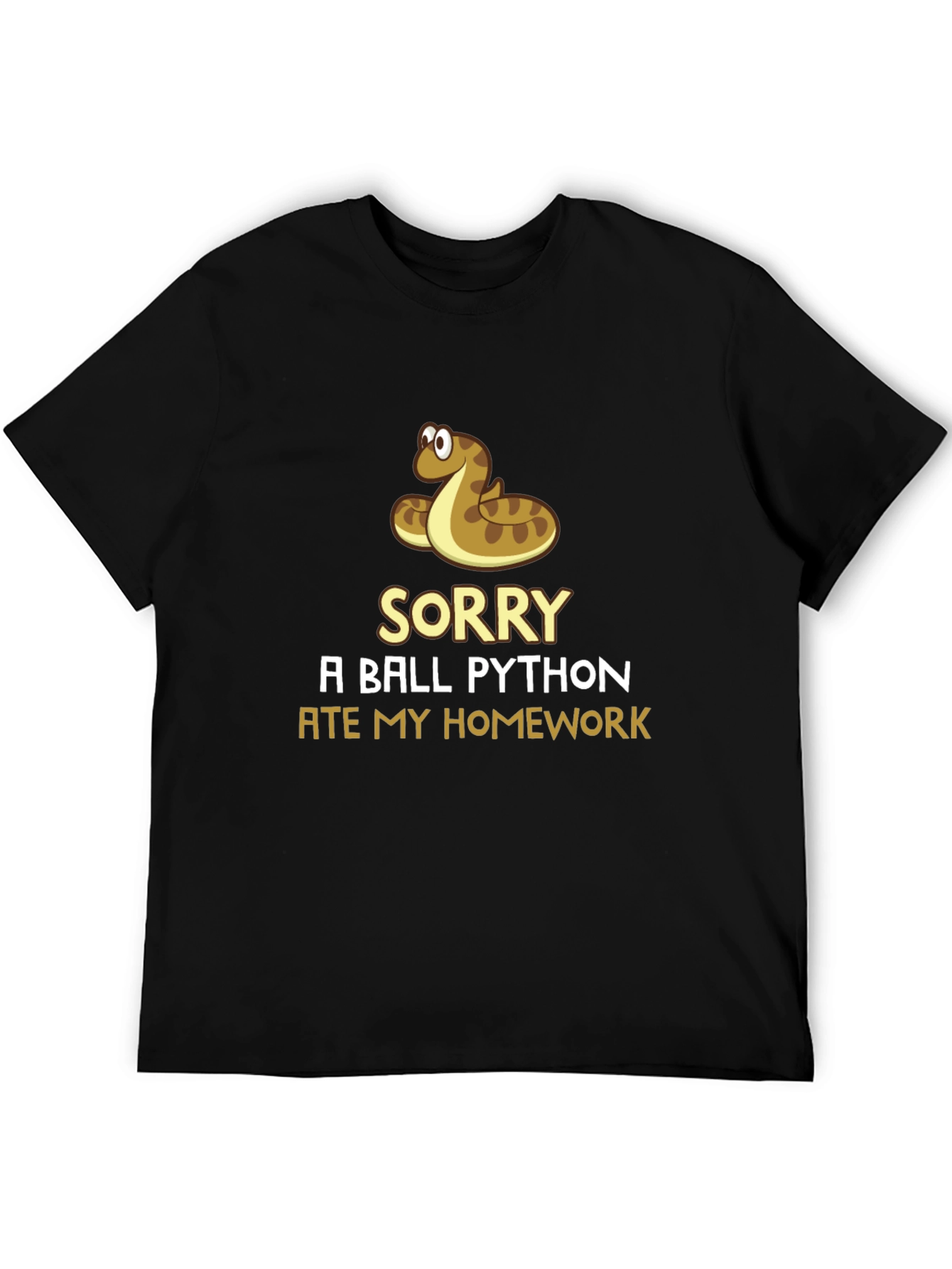 Funny Snake Ate My Homework T-Shirt