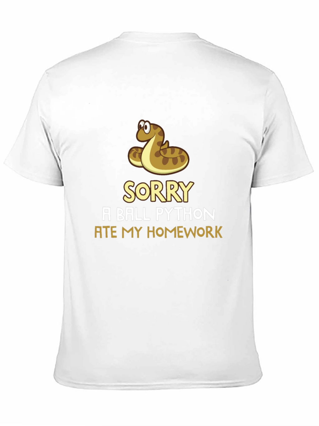Funny Snake Ate My Homework T-Shirt
