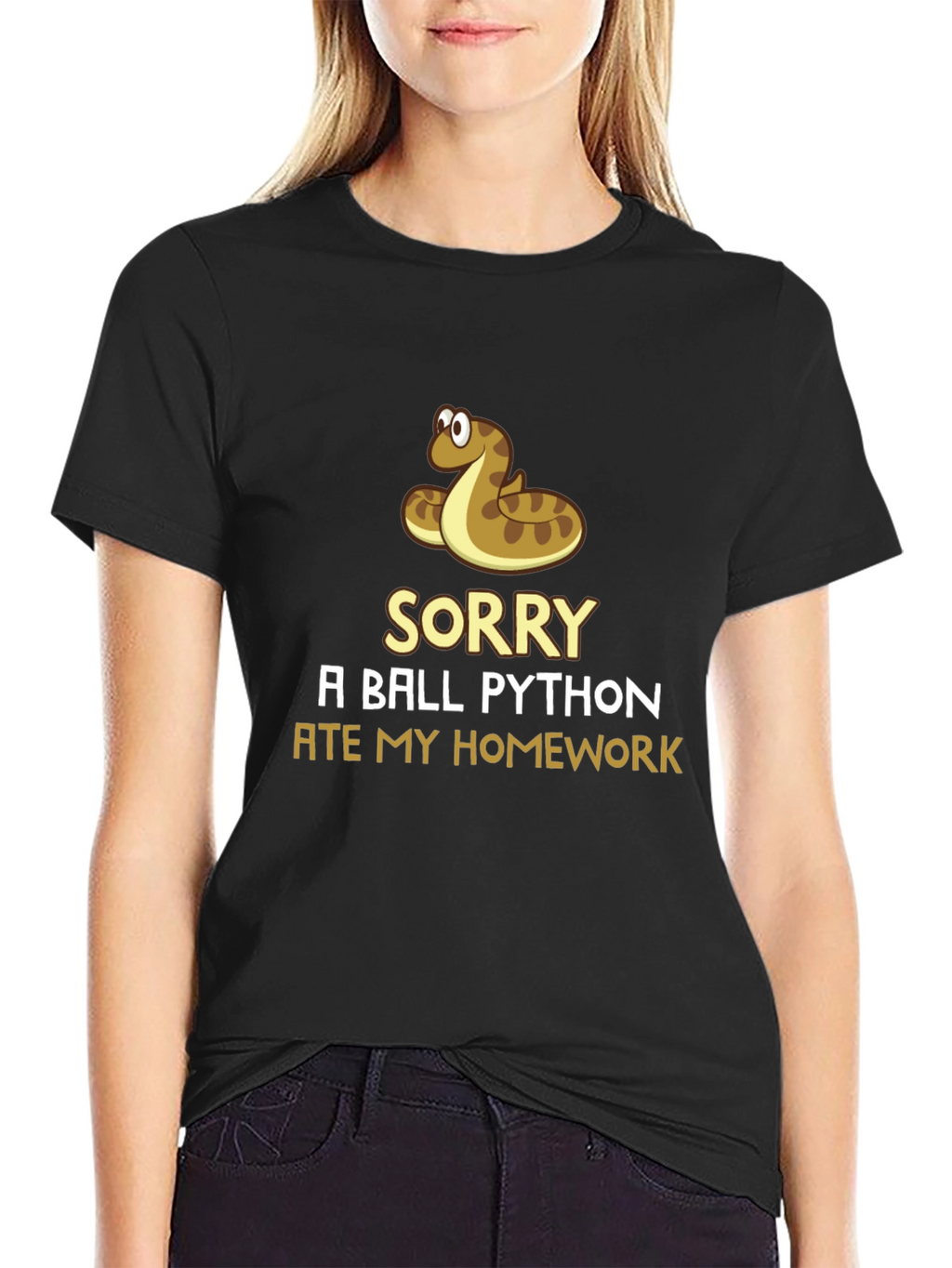 Funny Snake Ate My Homework T-Shirt
