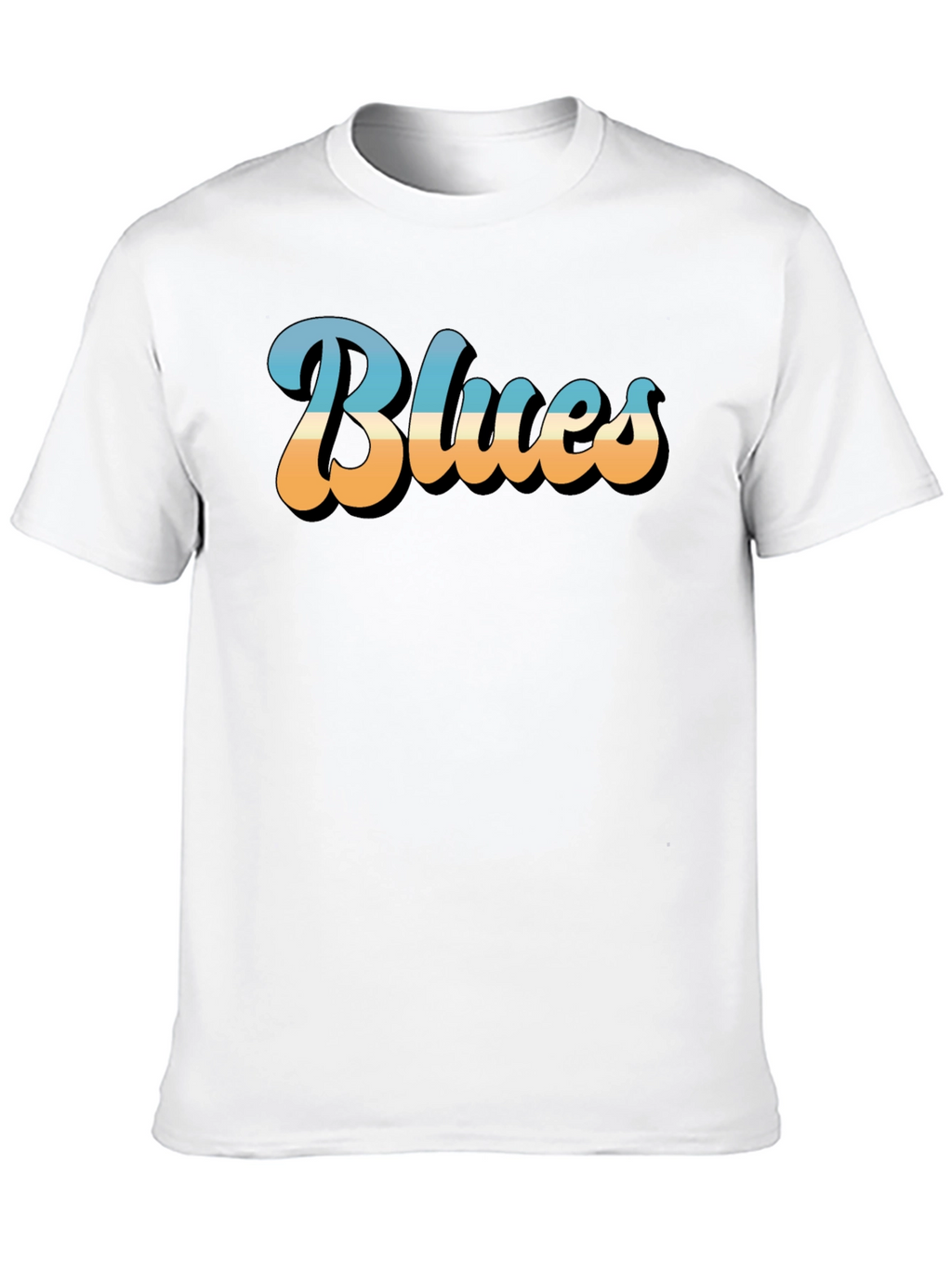 Retro Blues Music Graphic T-Shirt