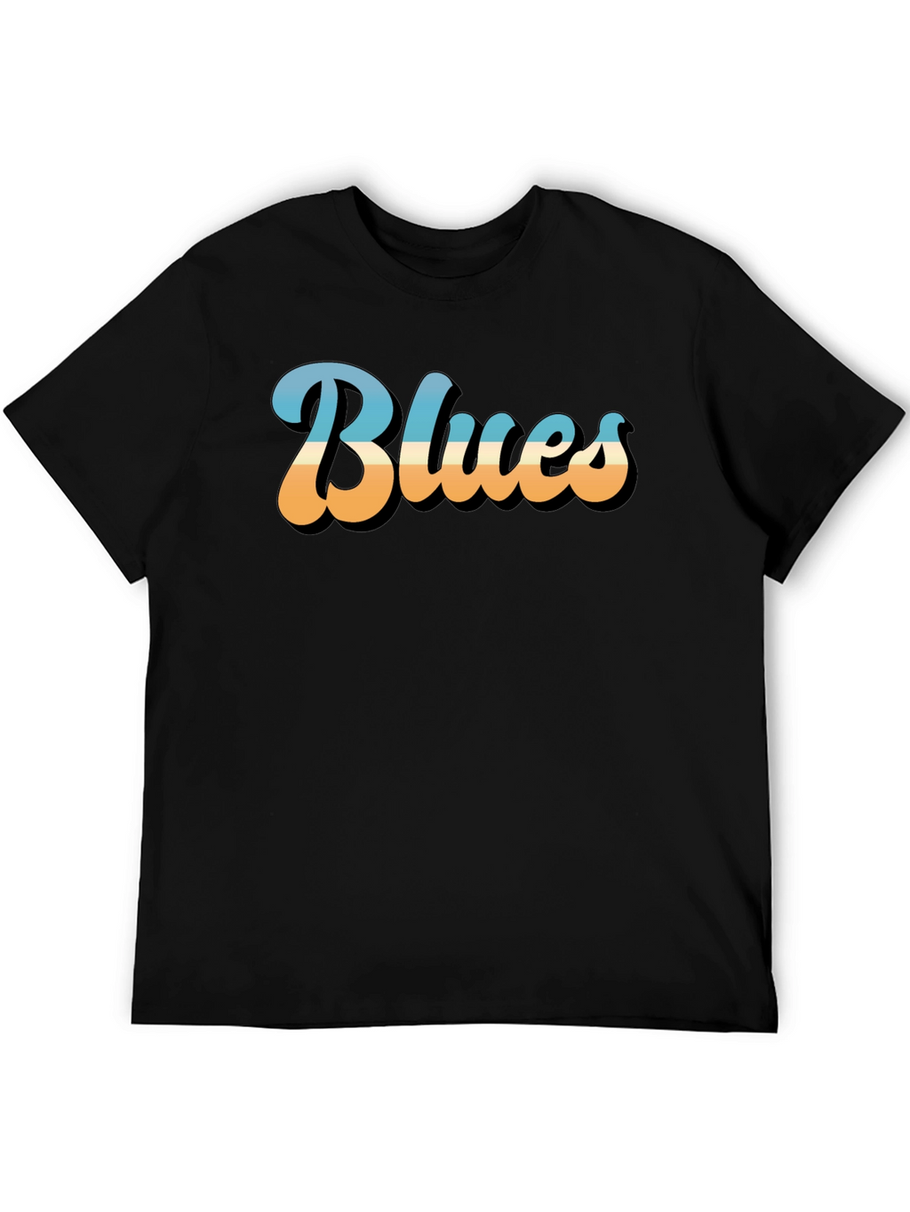 Retro Blues Music Graphic T-Shirt