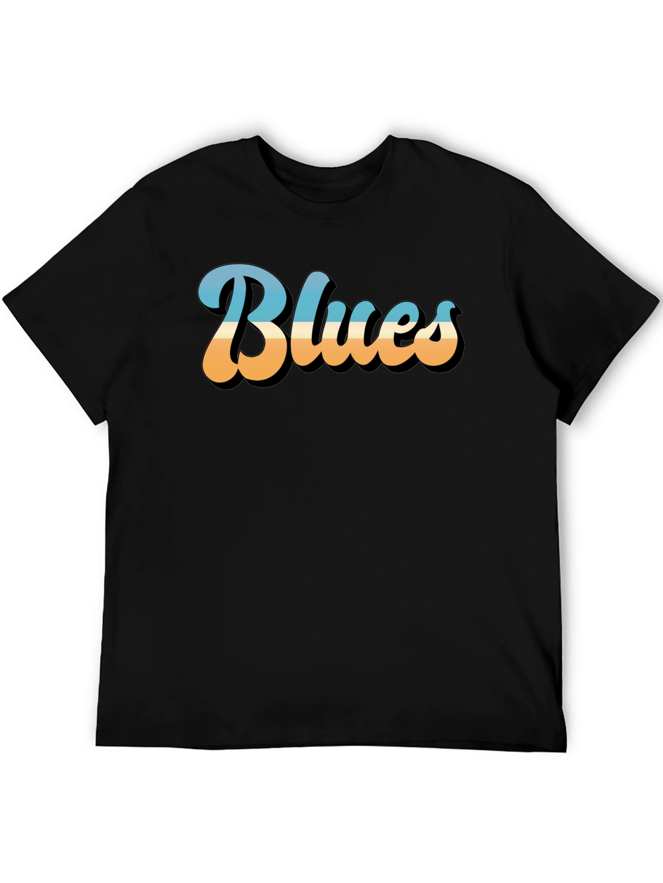 Retro Blues Music Graphic T-Shirt