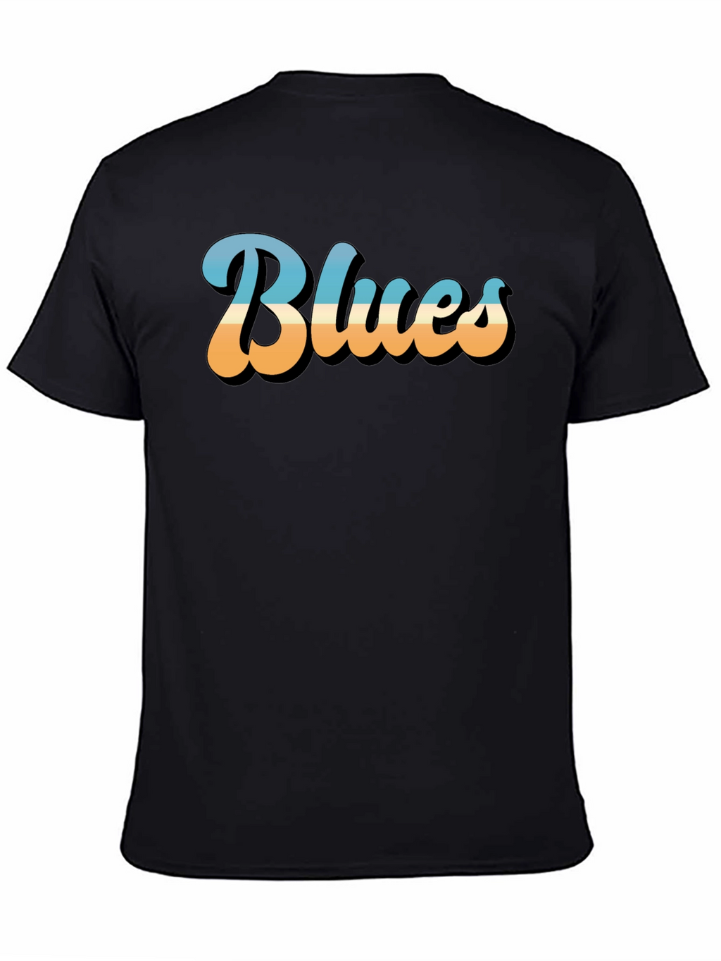 Retro Blues Music Graphic T-Shirt