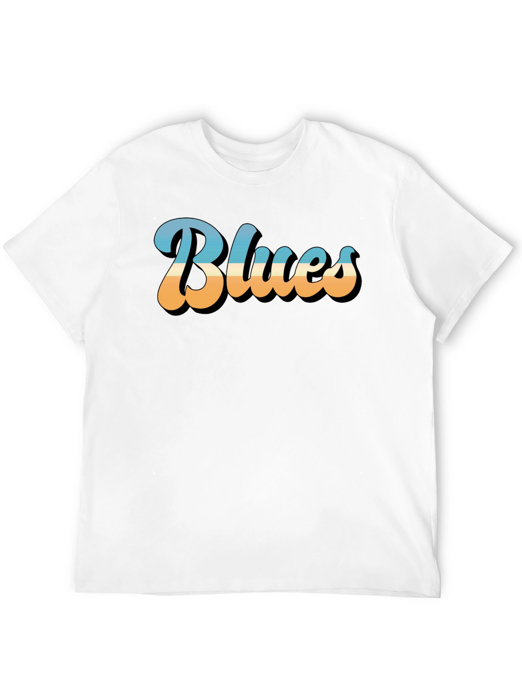 Retro Blues Music Graphic T-Shirt