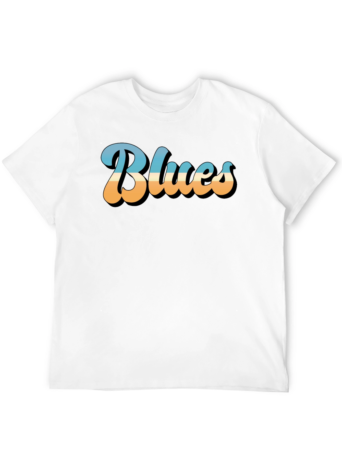 Retro Blues Music Graphic T-Shirt