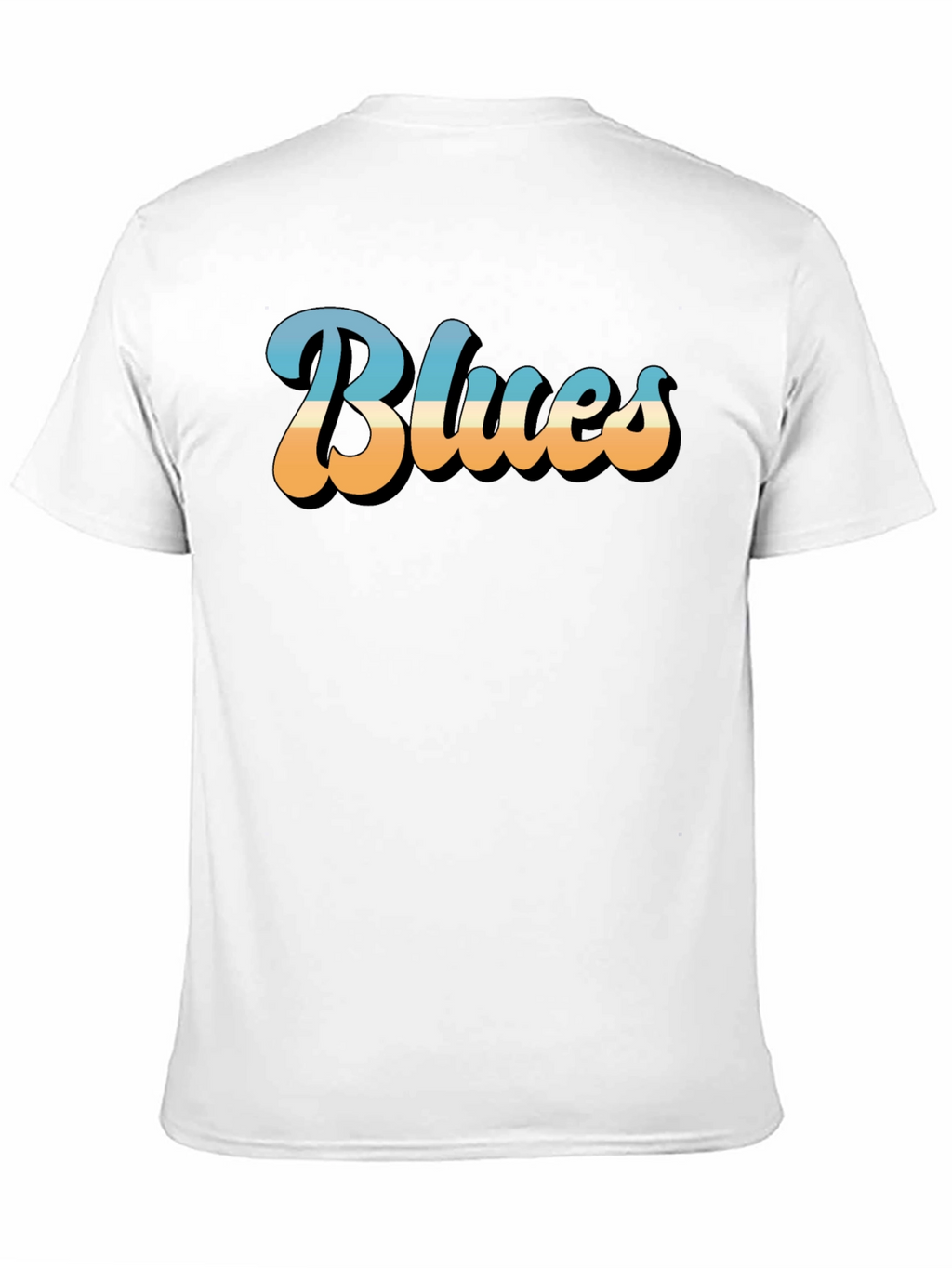 Retro Blues Music Graphic T-Shirt
