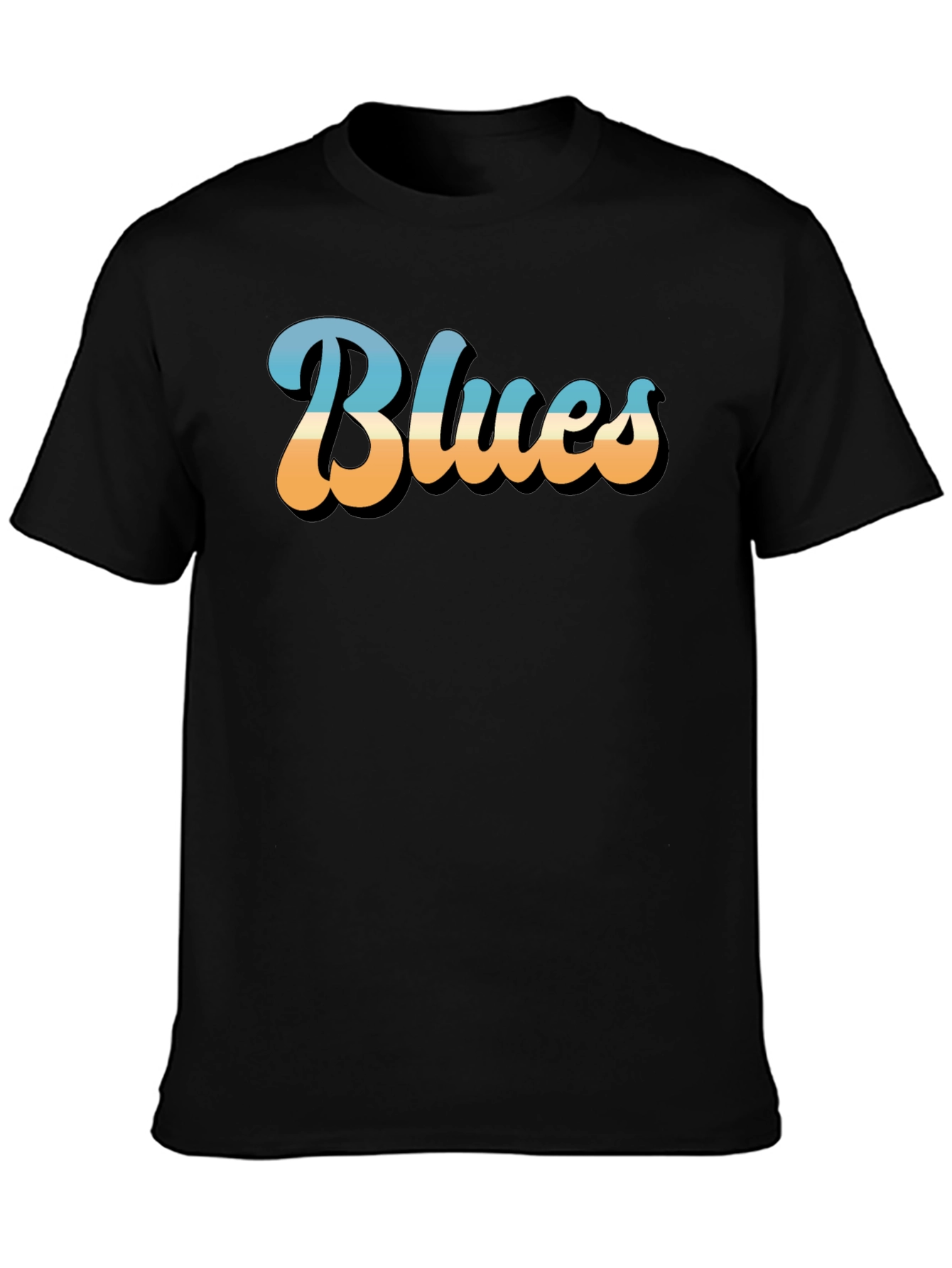 Retro Blues Music Graphic T-Shirt