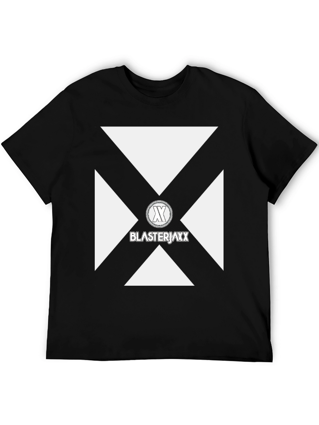 Blasterjaxx Graphic Tee - Black Cotton Casual