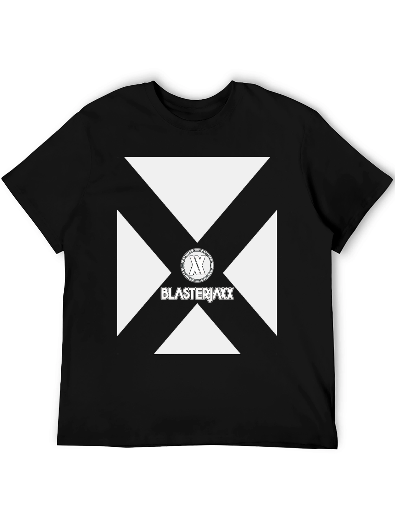 Blasterjaxx Graphic Tee - Black Cotton Casual