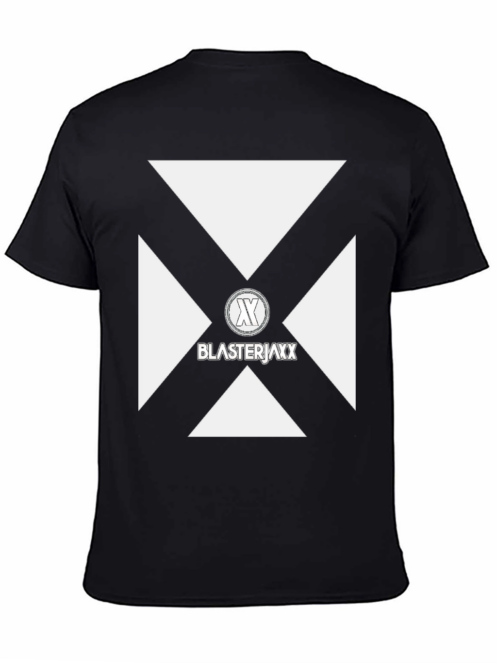 Blasterjaxx Graphic Tee - Black Cotton Casual