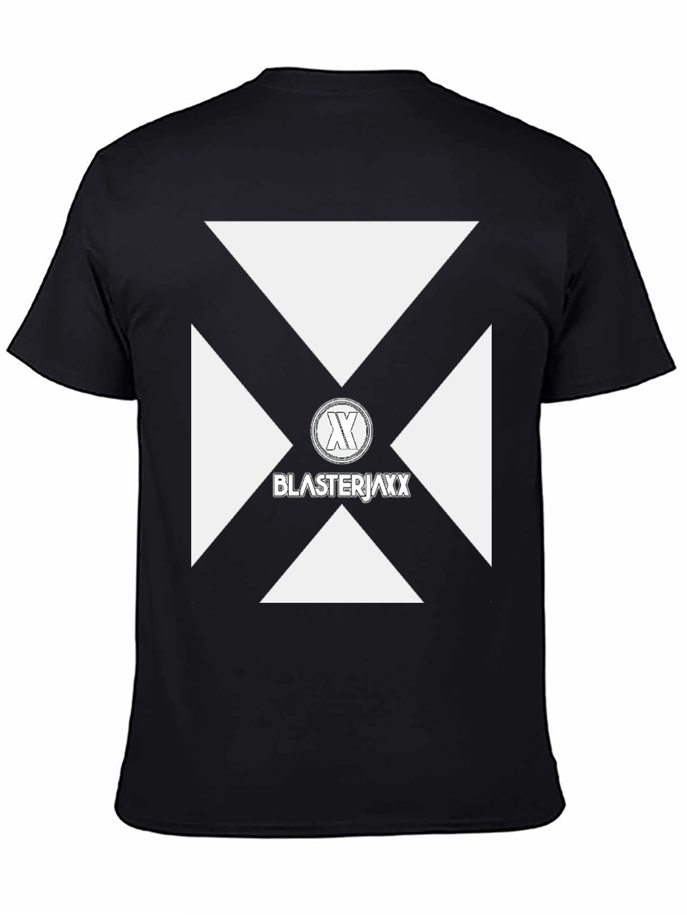 Blasterjaxx Graphic Tee - Black Cotton Casual