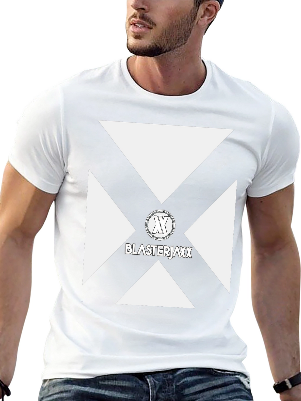 Blasterjaxx Graphic Tee - Black Cotton Casual