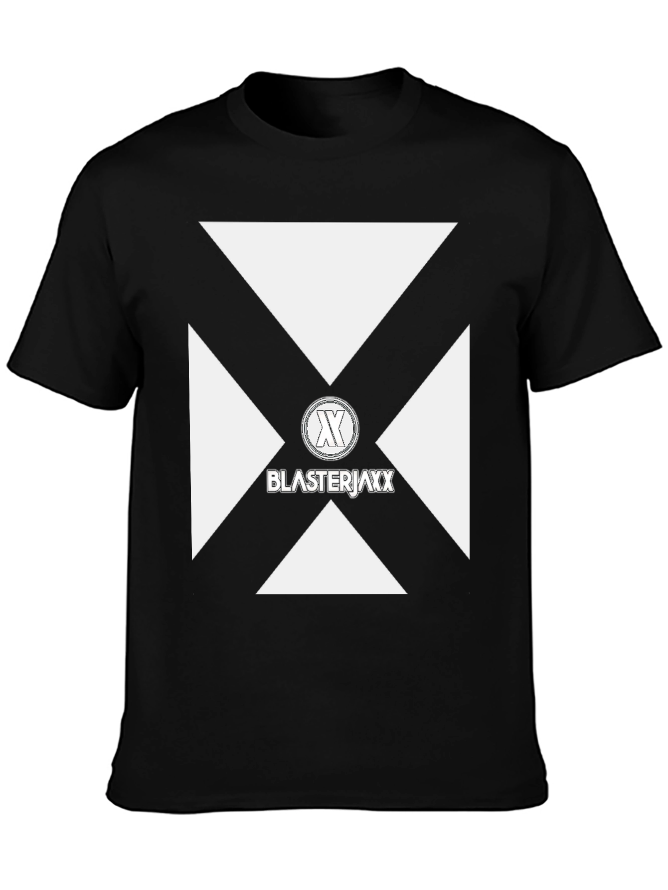 Blasterjaxx Graphic Tee - Black Cotton Casual