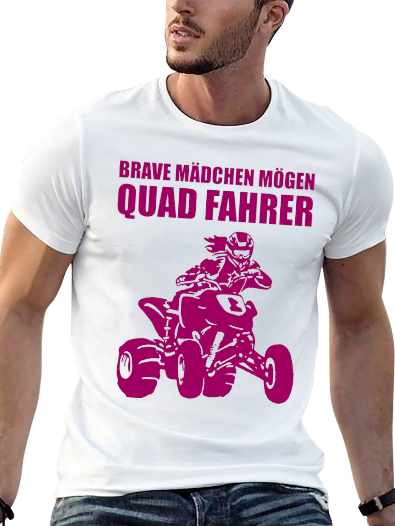 Brave Mädchen Quad Fahrer T-Shirt