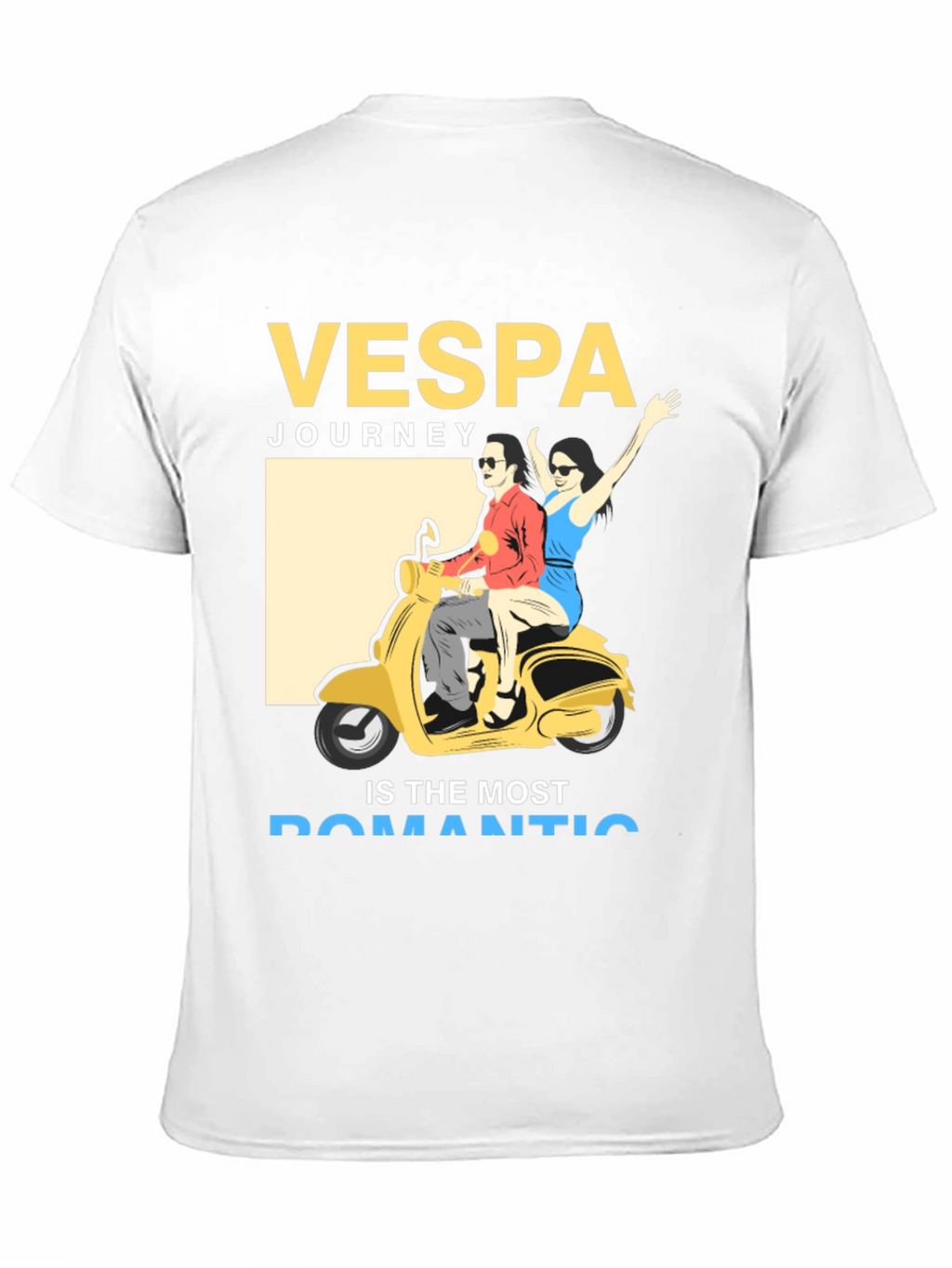 Vespa Journey Romantic T-Shirt