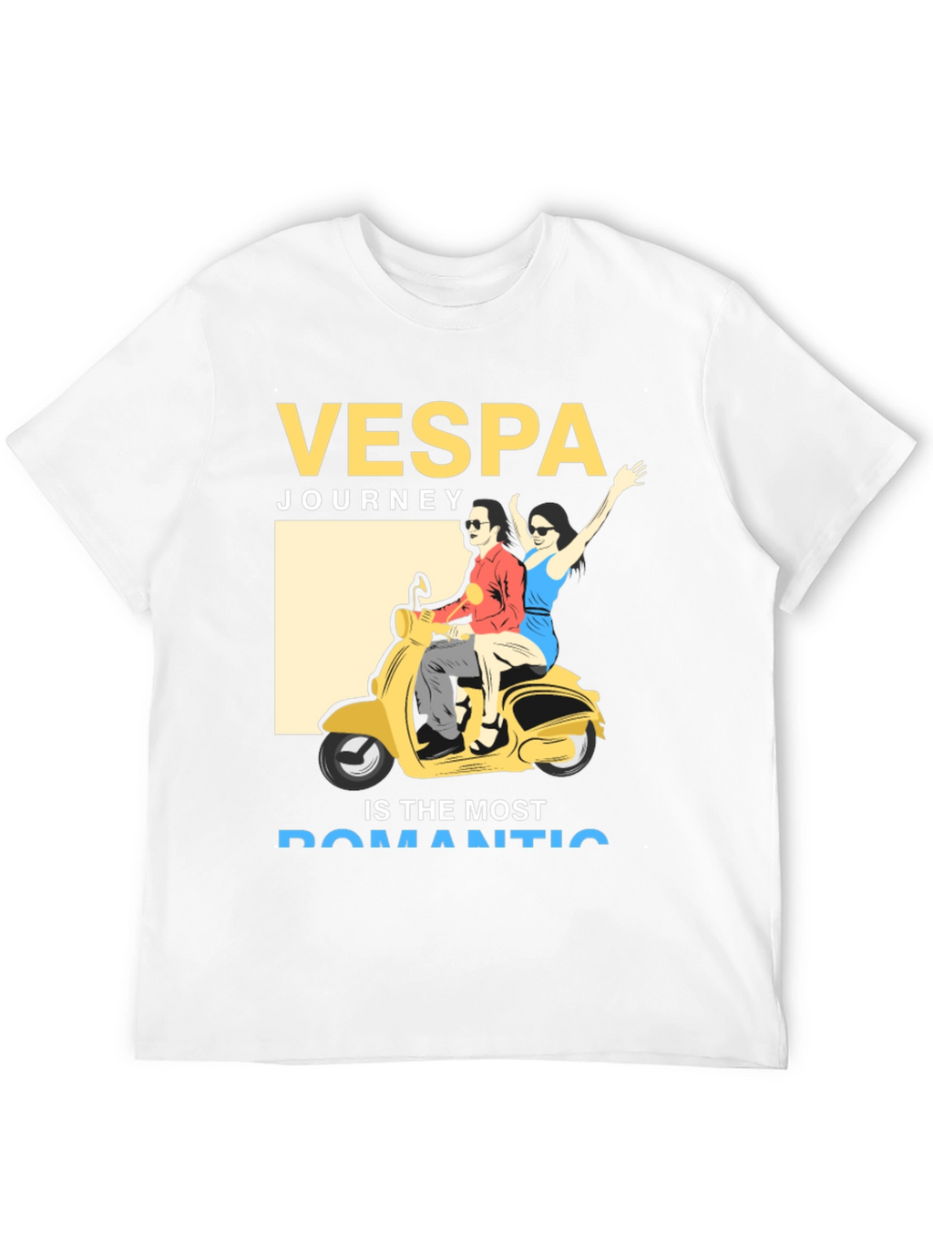 Vespa Journey Romantic T-Shirt
