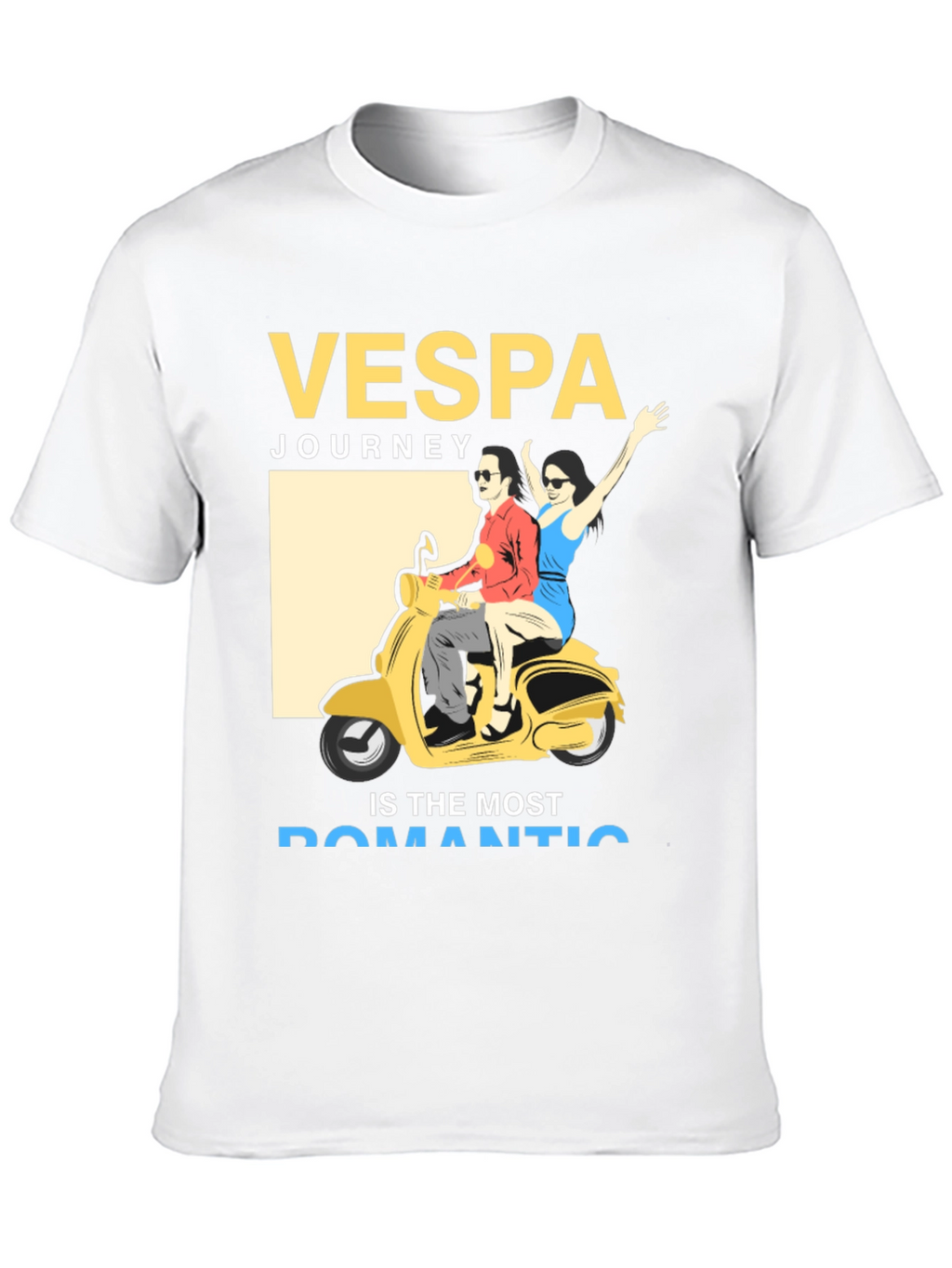 Vespa Journey Romantic T-Shirt