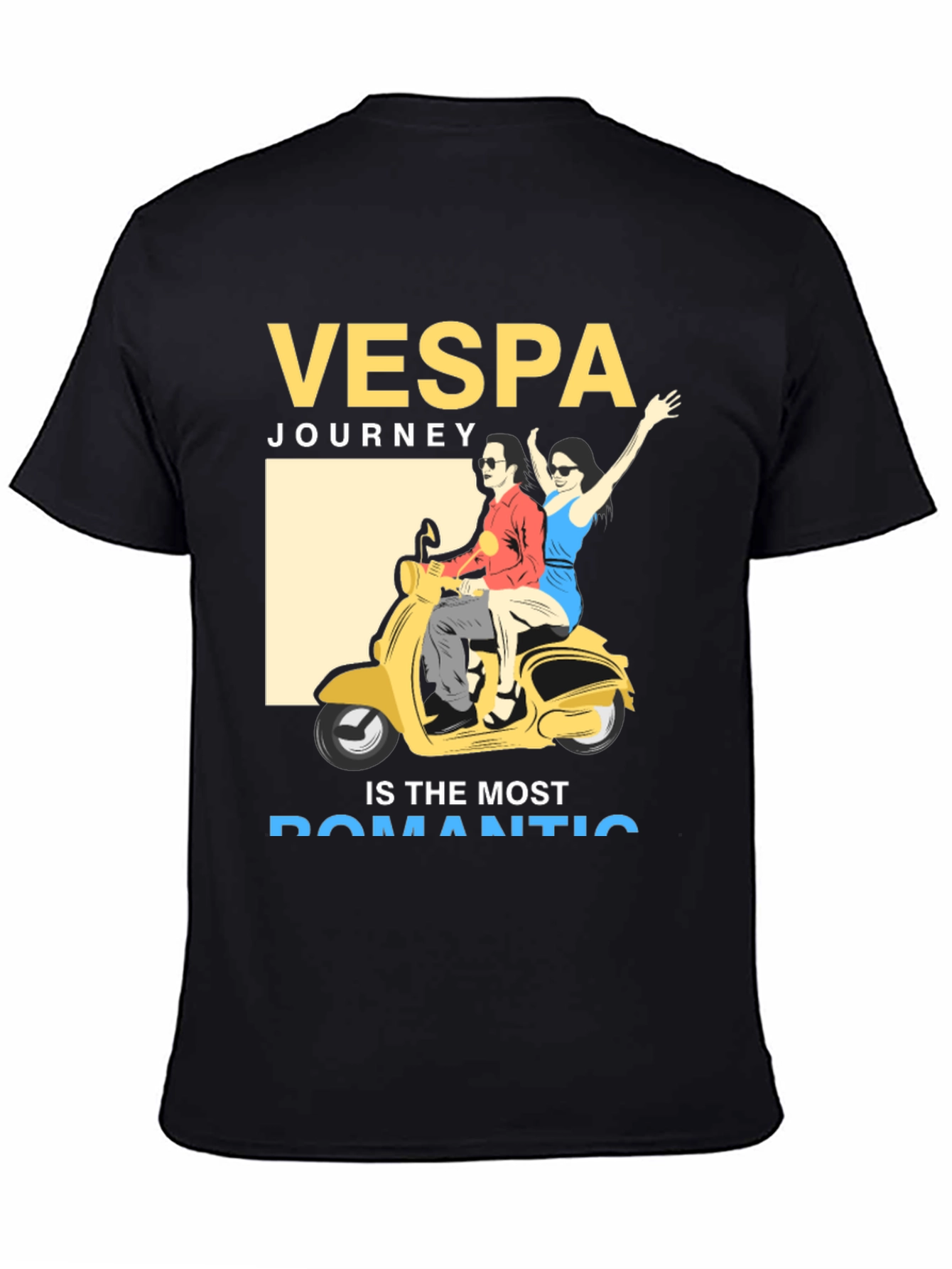 Vespa Journey Romantic T-Shirt