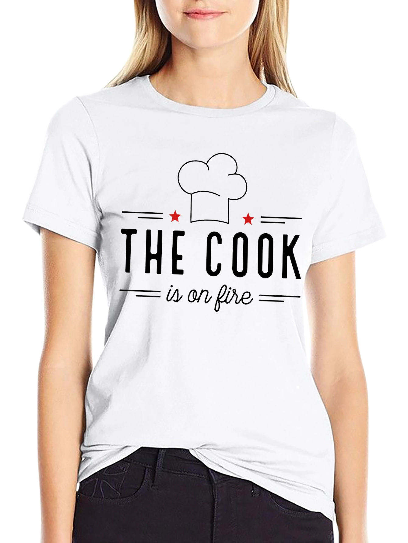 The Cook is on Fire Graphic Tee