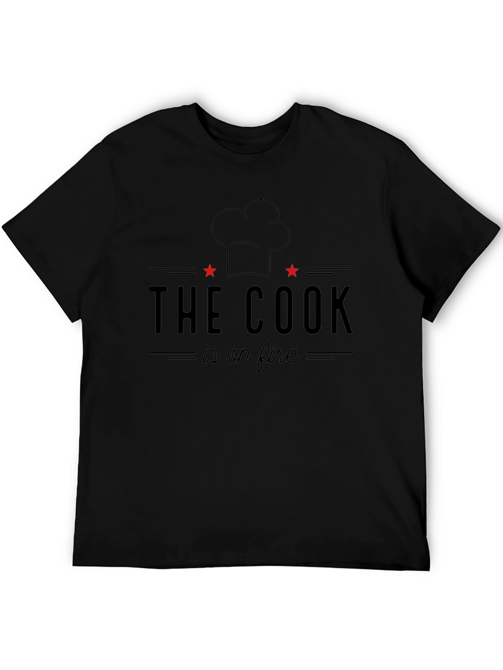 The Cook is on Fire Graphic Tee
