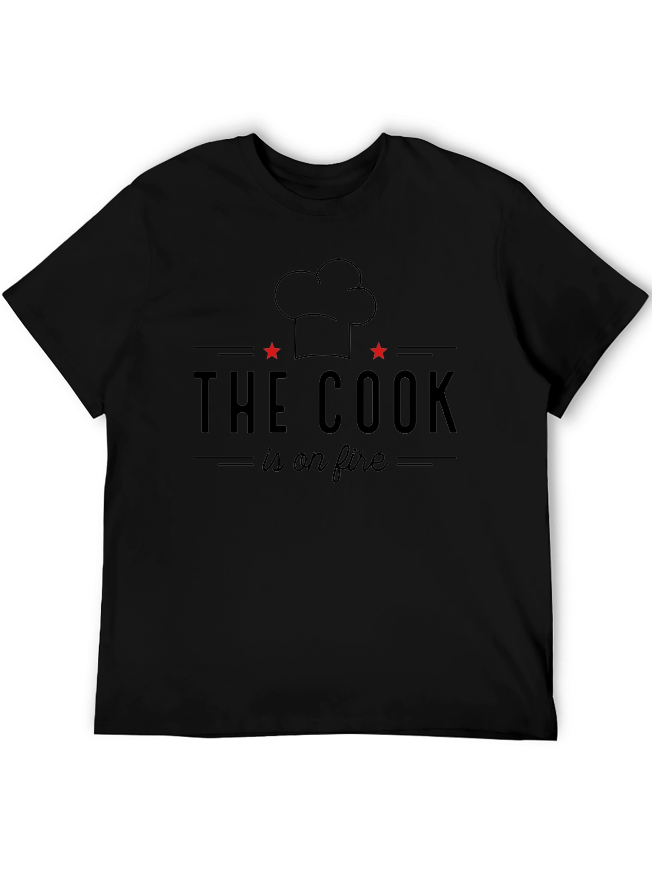 The Cook is on Fire Graphic Tee