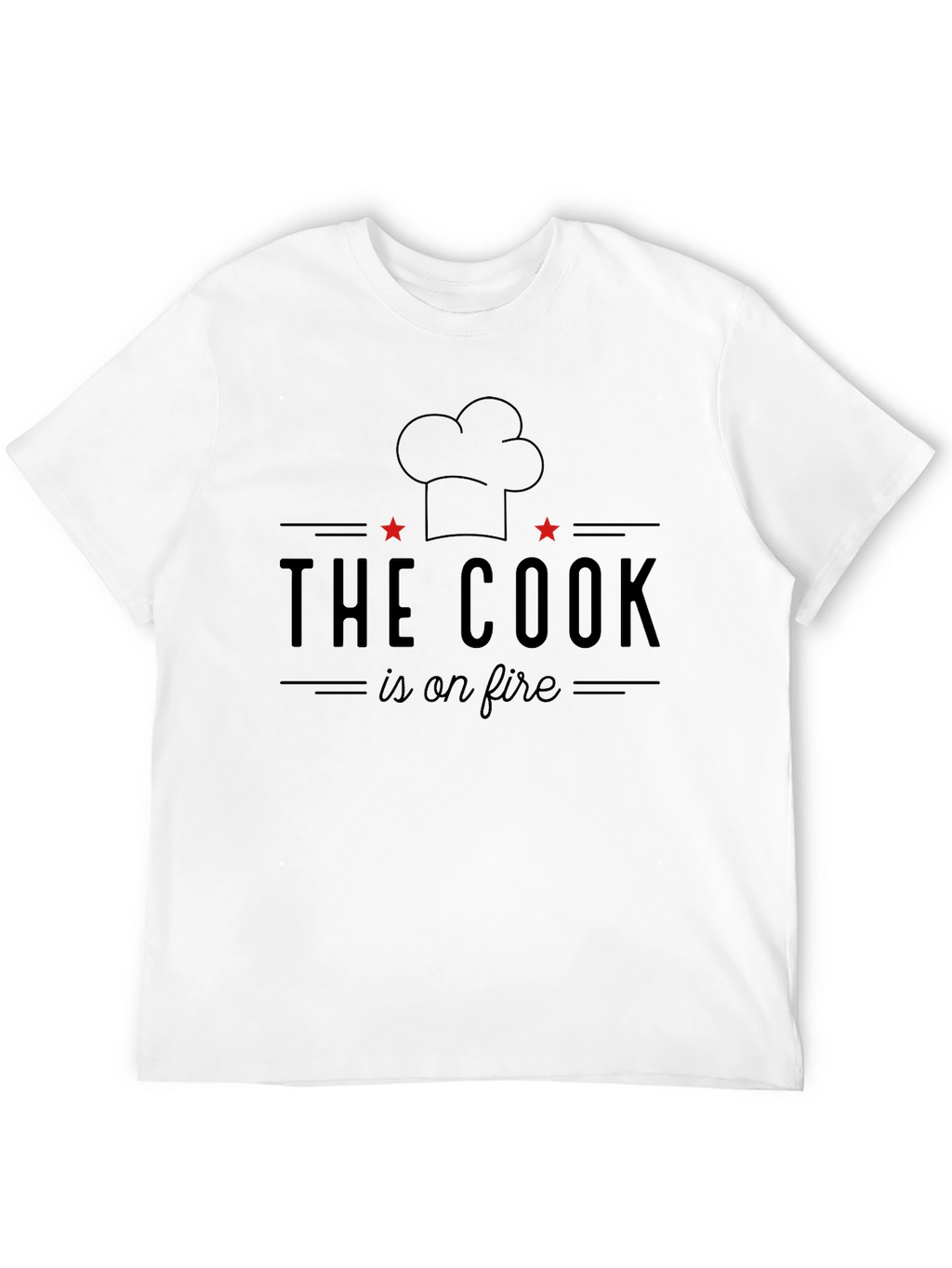 The Cook is on Fire Graphic Tee