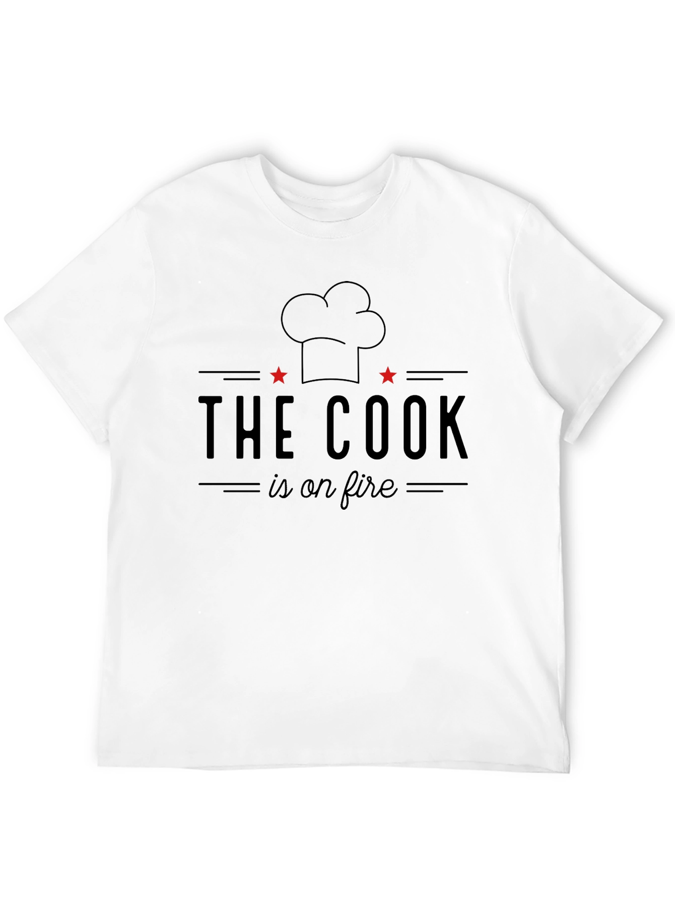 The Cook is on Fire Graphic Tee