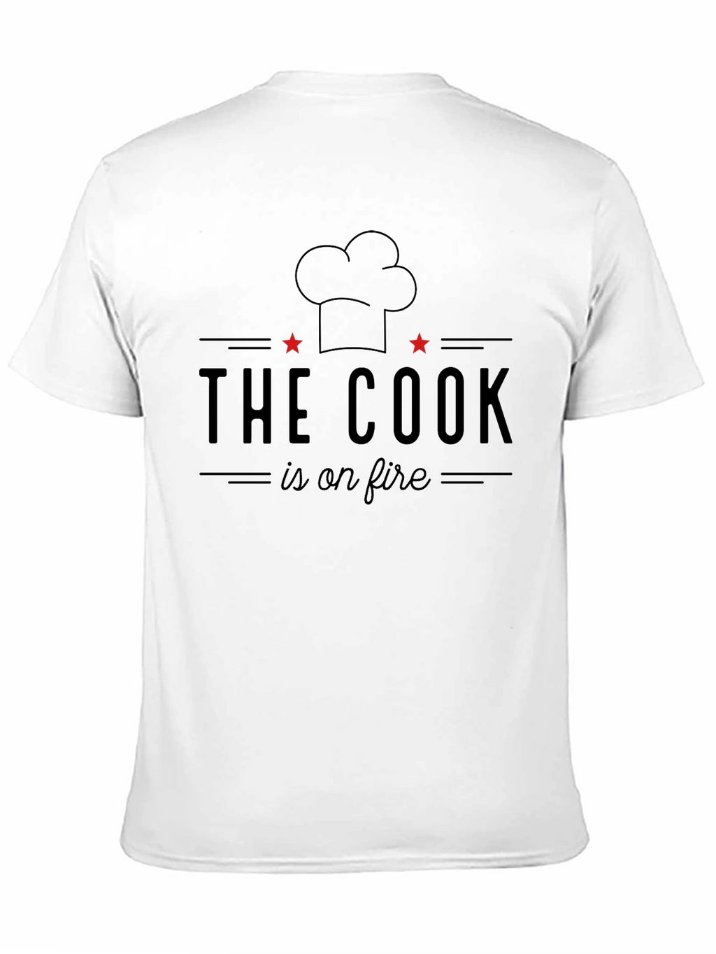 The Cook is on Fire Graphic Tee