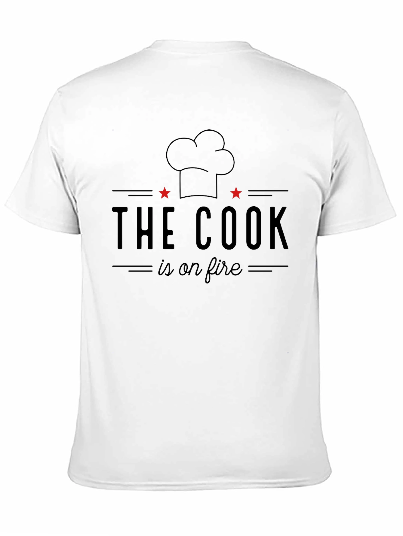 The Cook is on Fire Graphic Tee