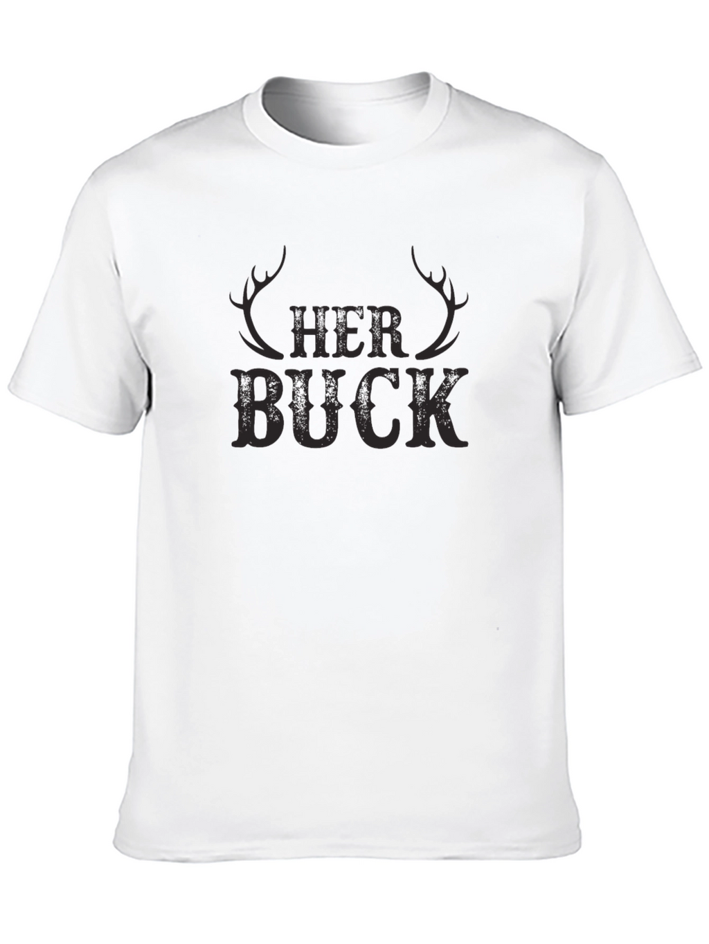 Her Buck T-Shirt - Hunting Couple Tee