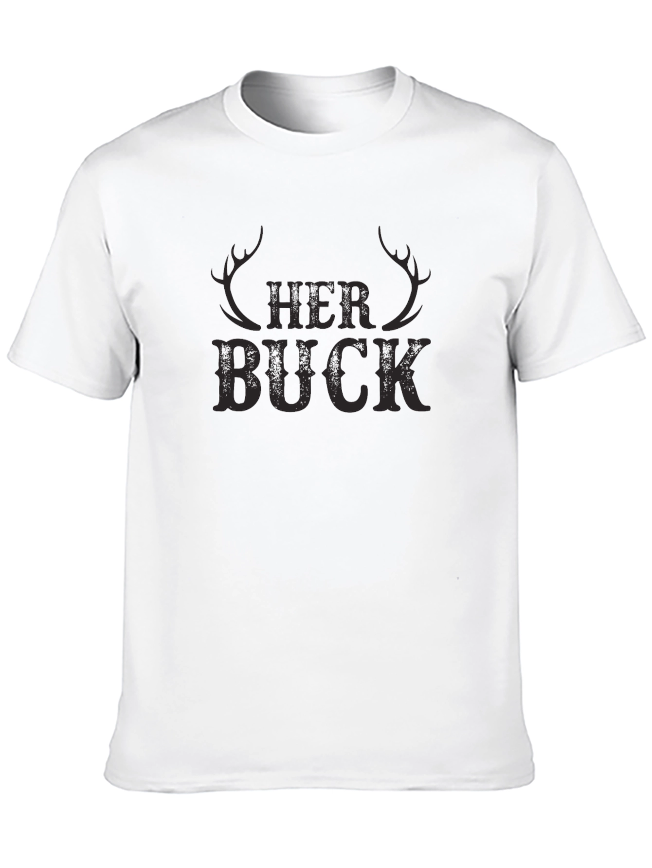Her Buck T-Shirt - Hunting Couple Tee