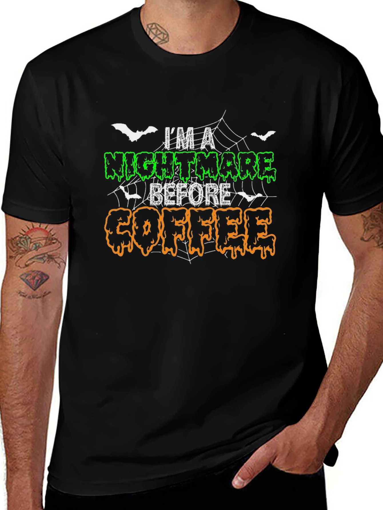 Nightmare Before Coffee Halloween T-Shirt