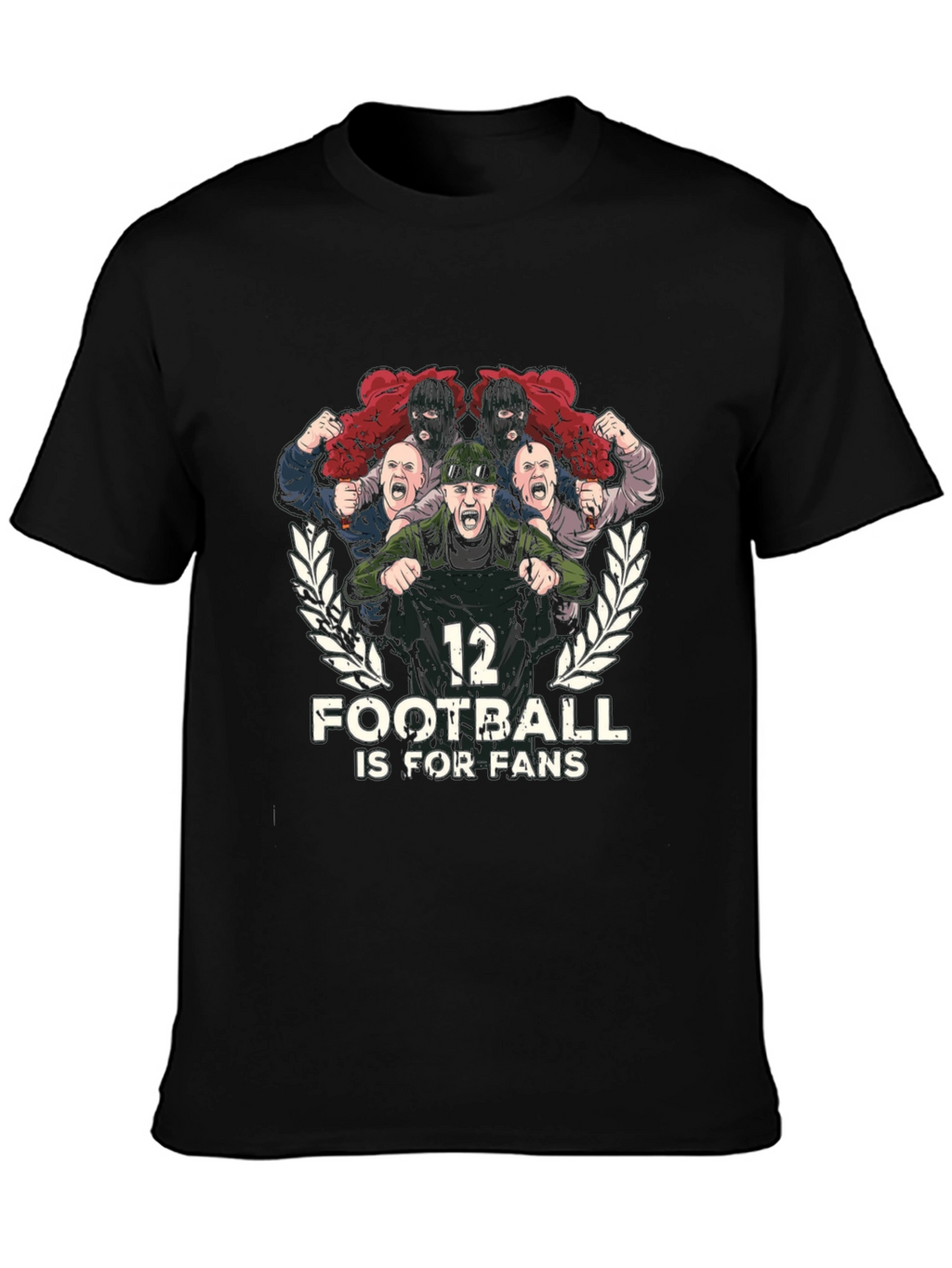 Football Is For Fans Graphic T-Shirt