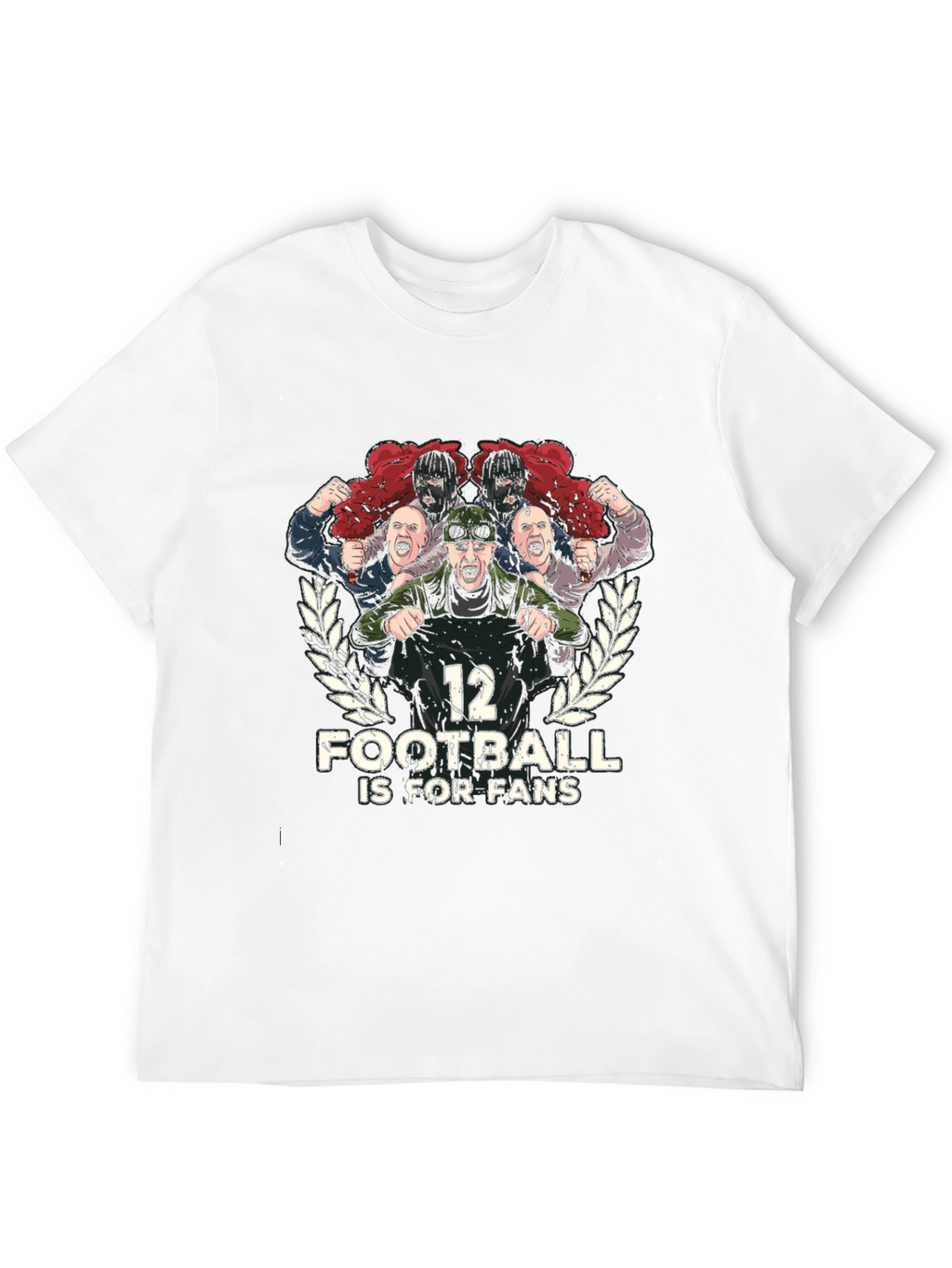 Football Is For Fans Graphic T-Shirt